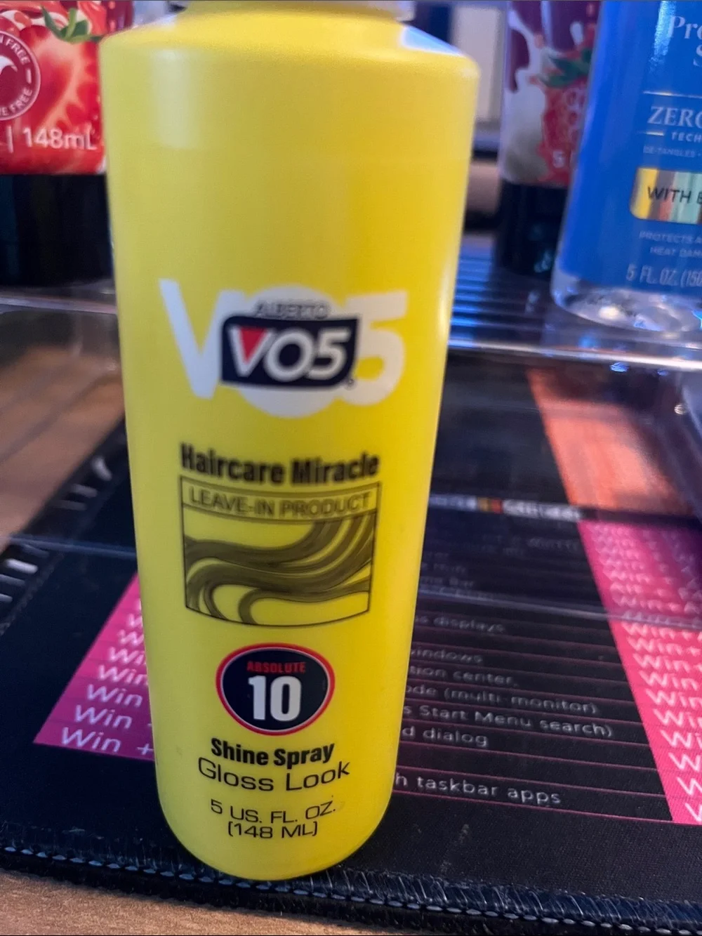 Nourishing Leave-In Conditioner & Shine Set - Pink & Yellow